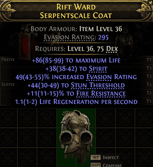Rift Ward Serpentscale Coat#479706
