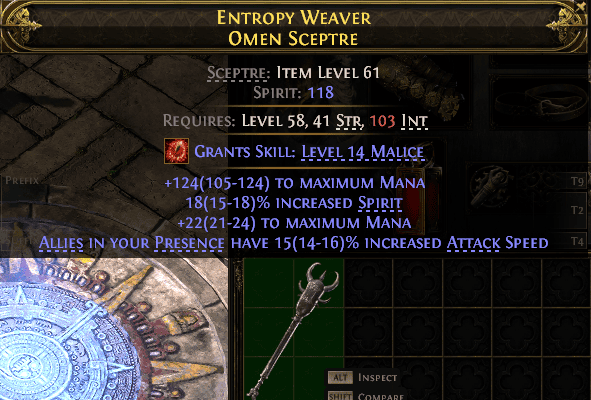 Entropy Weaver Omen Sceptre#861607