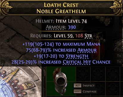 Loath Crest Noble Greathelm#662488
