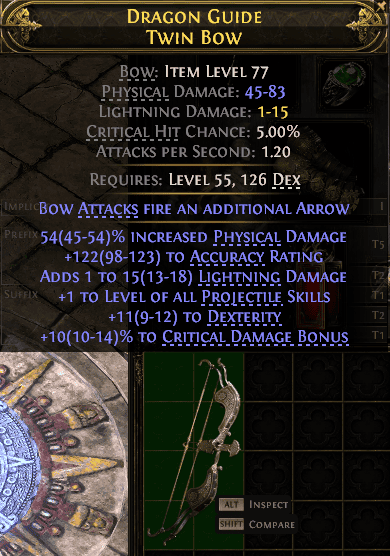 Dragon Guide Twin Bow#909137