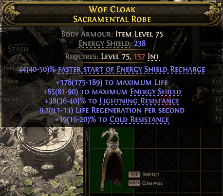Woe Cloak Sacramental Robe#591487