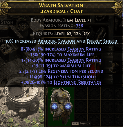 Wrath Salvation Lizardscale Coat#75771