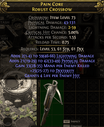 Pain Core Robust Crossbow#768747