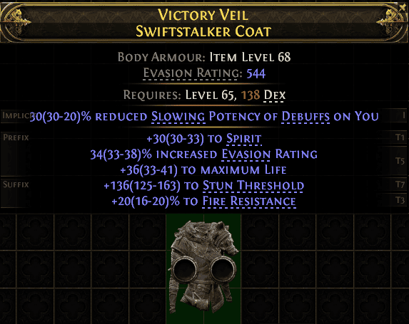 Victory Veil Swiftstalker Coat#746167