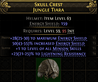 Skull Crest Jungle Tiara#857624
