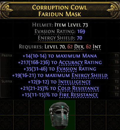 Corruption Cowl Faridun Mask#771472