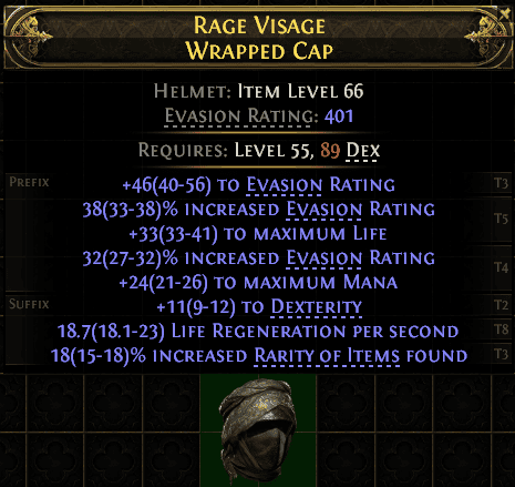 Rage Visage Wrapped Cap#93695