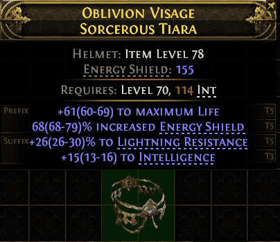Oblivion Visage Sorcerous Tiara#987671