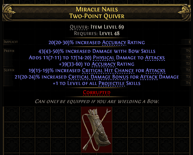 Miracle Nails Two-Point Quiver#463567