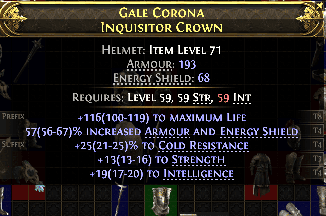 Gale Corona Inquisitor Crown#921854