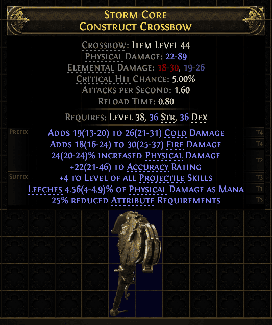 Storm Core Construct Crossbow#981563