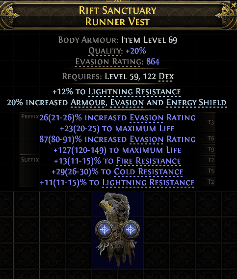 Rift Sanctuary Runner Vest#144709