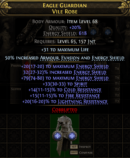Eagle Guardian Vile Robe#906028