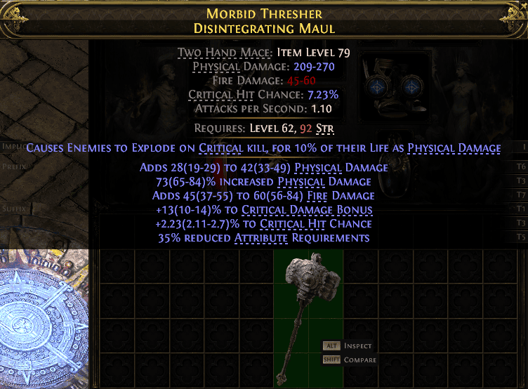 Morbid Thresher Disintegrating Maul#670019