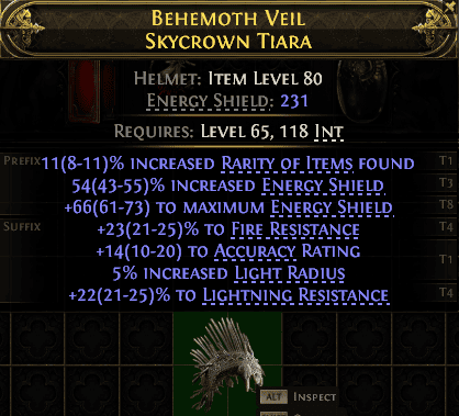 Behemoth Veil Skycrown Tiara#965425
