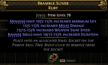 Bramble Sliver#613122