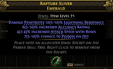 Rapture Sliver#852420