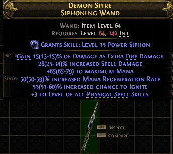 Demon Spire Siphoning Wand#937241