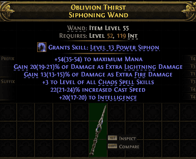 Oblivion Thirst Siphoning Wand#928433