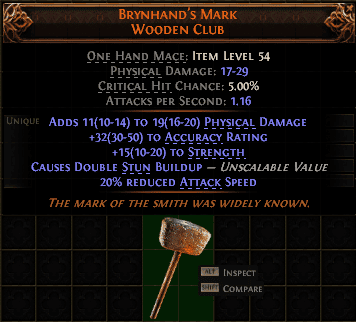 Brynhand'S Mark Wooden Club#119542
