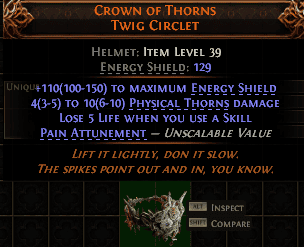 Crown Of Thorns Twig Circlet#834077