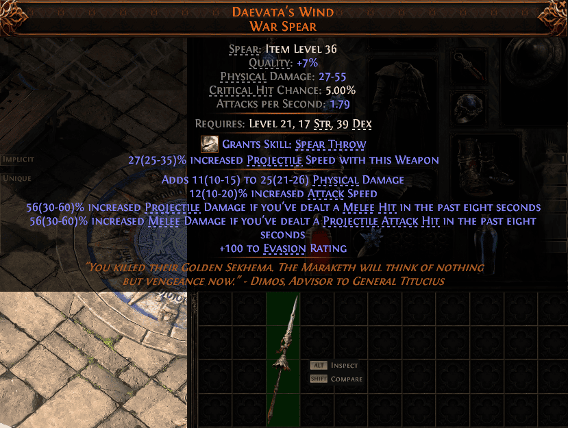 Daevata'S Wind War Spear#399444