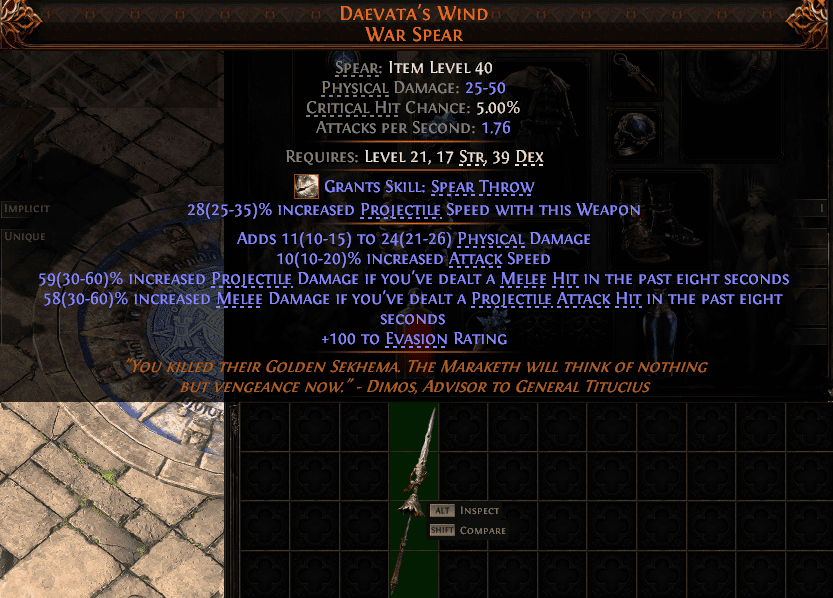 Daevata'S Wind War Spear#677351