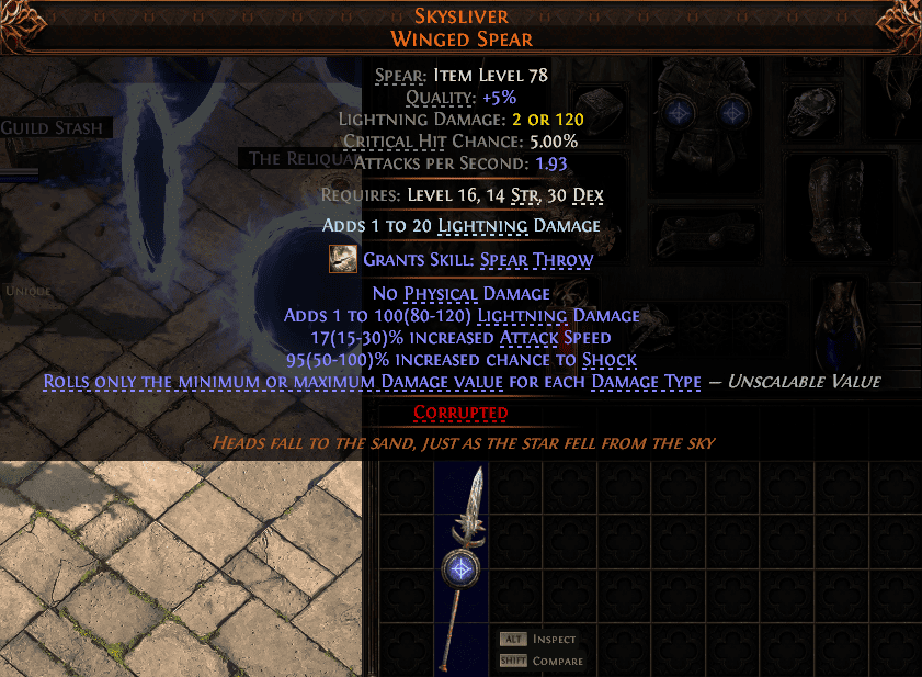 Skysliver Winged Spear#448014