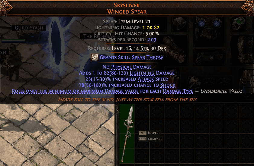 Skysliver Winged Spear#533961