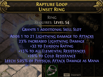Rapture Loop Unset Ring#833028