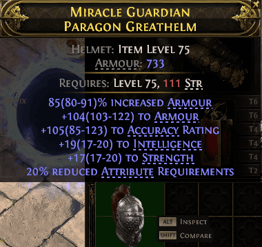 Miracle Guardian Paragon Greathelm#479823
