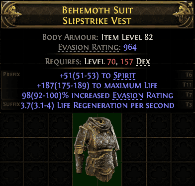 Behemoth Suit Slipstrike Vest#74088