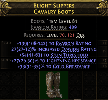 Blight Slippers Cavalry Boots#339580