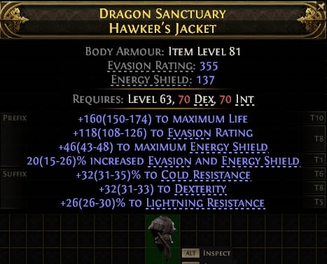 Dragon Sanctuary Hawker'S Jacket#886046