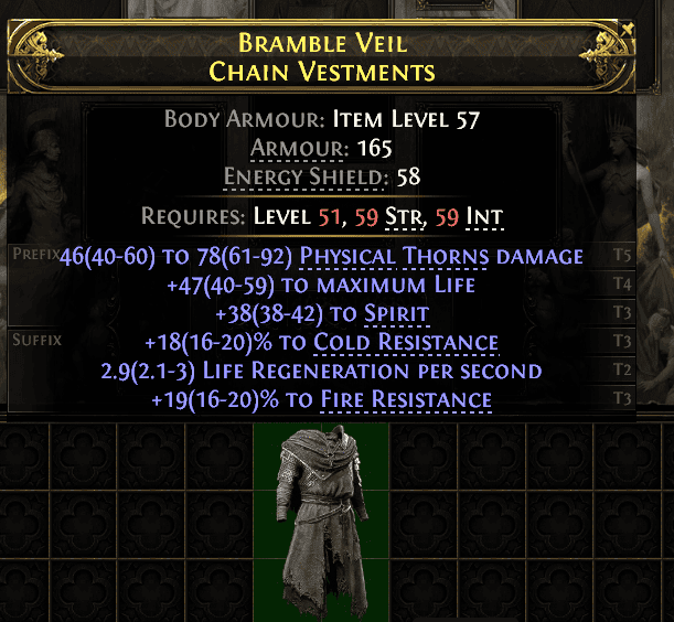 Bramble Veil Chain Vestments#157582