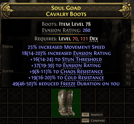 Soul Goad Cavalry Boots#546131