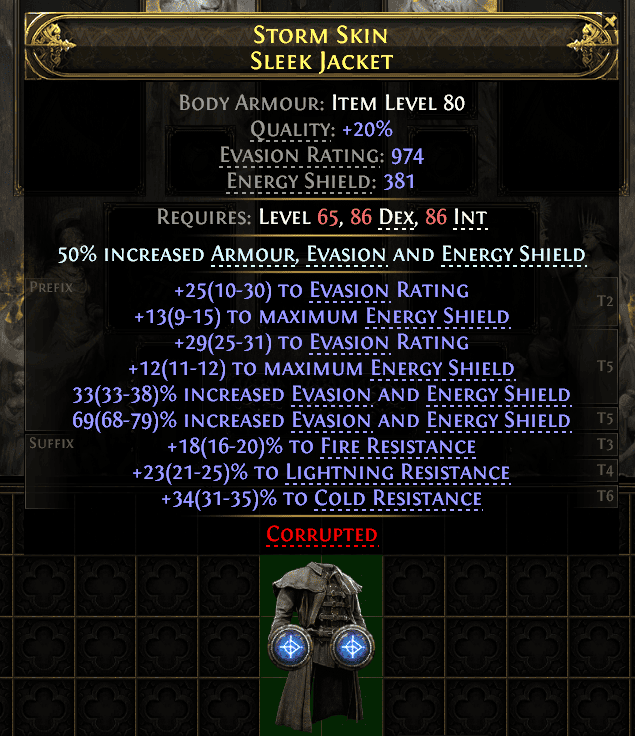 Storm Skin Sleek Jacket#815476