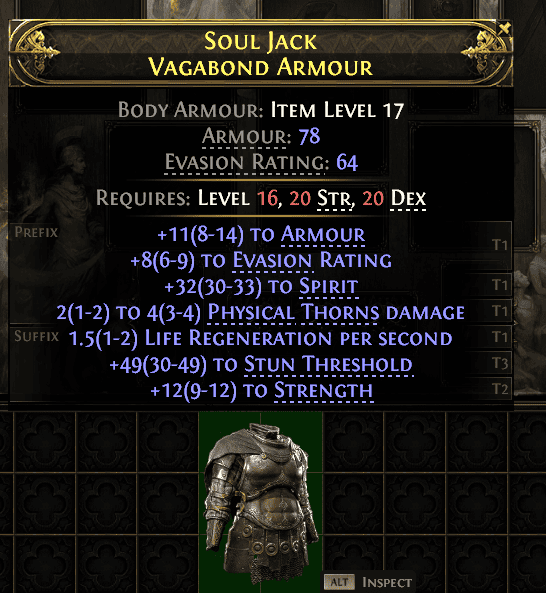 Soul Jack Vagabond Armour#374071