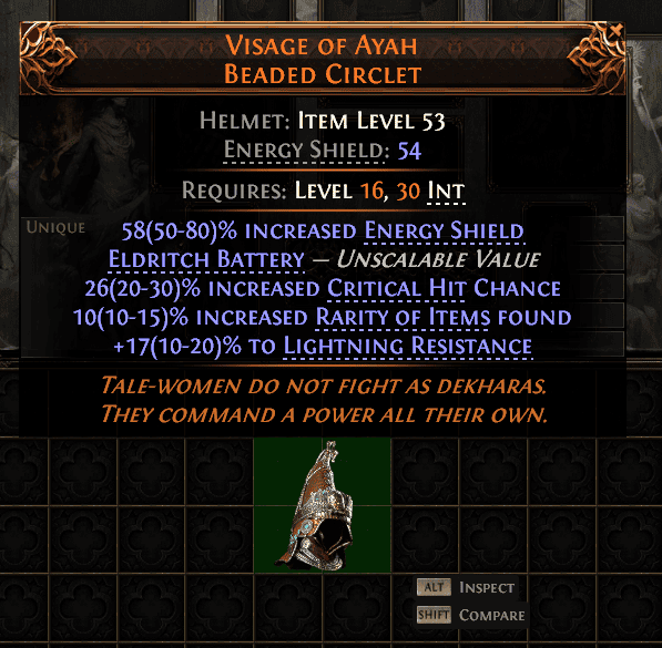 Visage Of Ayah Beaded Circlet#37545