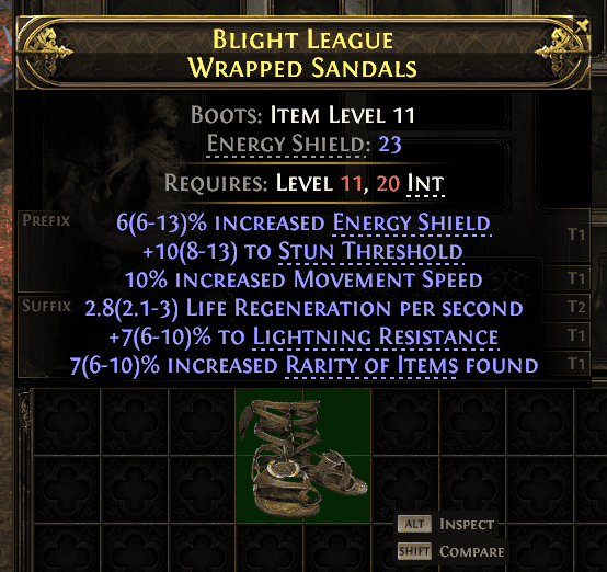Blight League Wrapped Sandals#551940