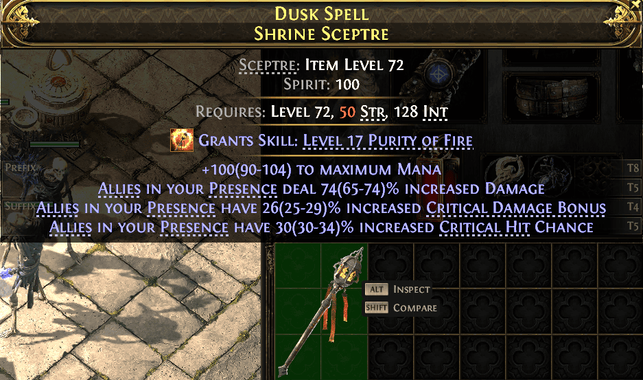 Dusk Spell Shrine Sceptre#161934