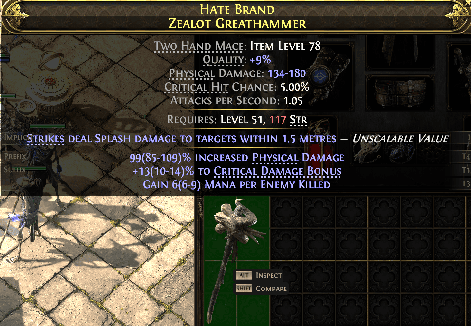 Hate Brand Zealot Greathammer#401087