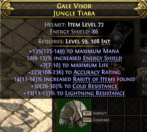Gale Visor Jungle Tiara#850840