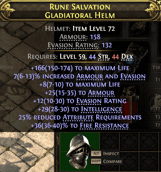 Rune Salvation Gladiatoral Helm#936835