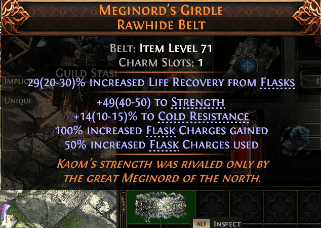 Meginord'S Girdle Rawhide Belt#785725