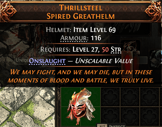 Thrillsteel Spired Greathelm#25808