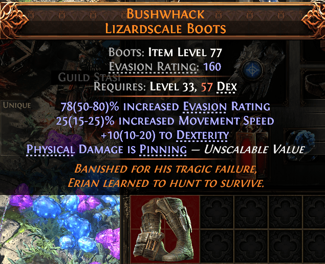 Bushwhack Lizardscale Boots#250759