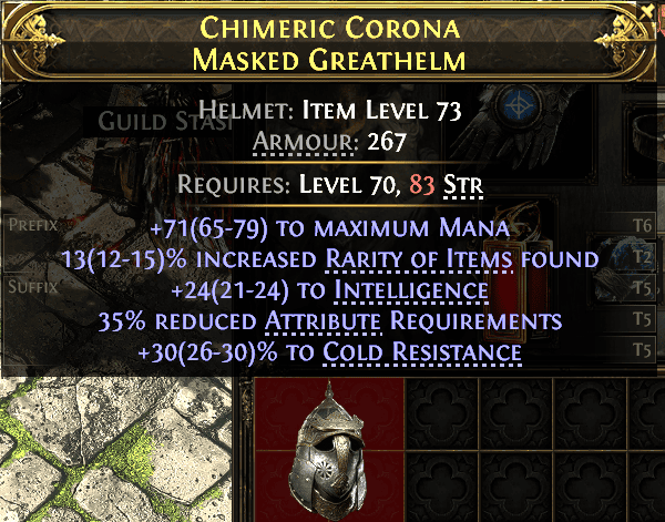 Chimeric Corona Masked Greathelm#667263