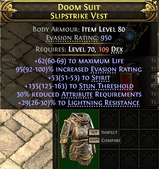 Doom Suit Slipstrike Vest#727924