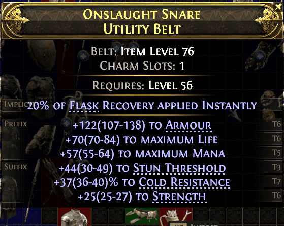 Onslaught Snare Utility Belt#83356